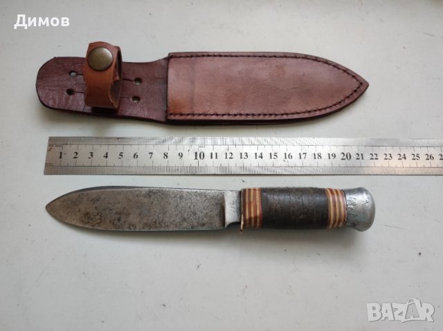 Стар колекционерски боен / ловен нож SOLINGEN Солинген, снимка 1 - Ножове - 46241708