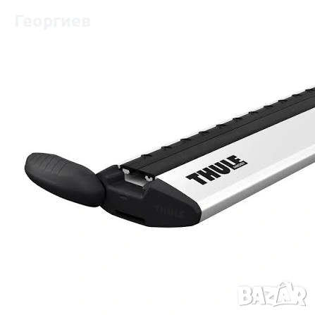Комплект 2 броя алуминиеви напречни греди Thule WingBar EVO 135 711400, сребрист цвят 135см, снимка 2 - Аксесоари и консумативи - 54218971