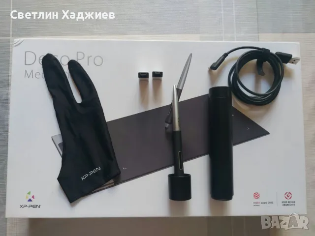 Графичен таблет XP-PEN Deco Pro Medium, снимка 3 - Друга електроника - 47057440