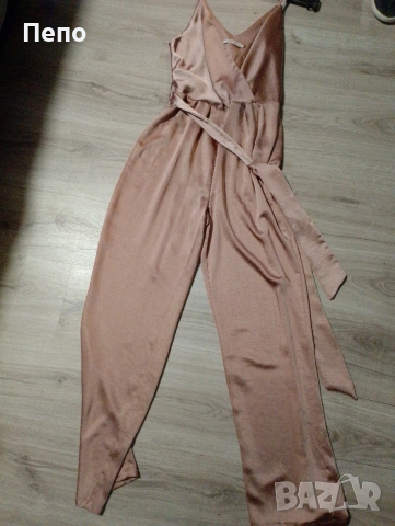 Стилен сатенен гащеризон 