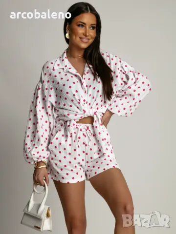 Дамски комплект от две части от муселин MOLLY, 8цвята , снимка 7 - Комплекти - 49793723