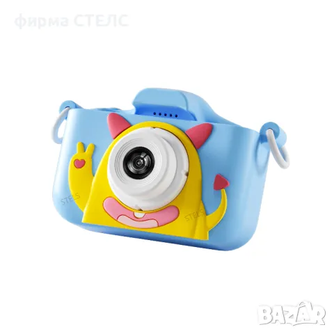  Детски фотоапарат STELS Z200, Селфи камера, Full HD видео, Игри, снимка 9 - Образователни игри - 49827080
