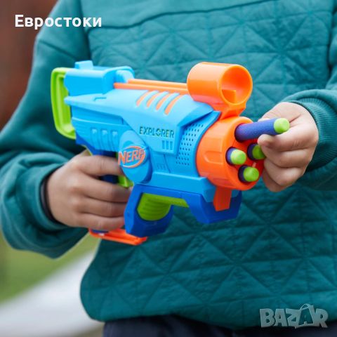 Бластер Nerf Elite Junior – Explorer, снимка 2 - Играчки за стая - 45900216