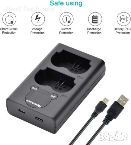 Newmowa NP-W235 резервна батерия, снимка 4 - Друга електроника - 53737198