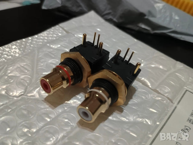 KACSA RJ-140GT pair RCA чинч терминали , снимка 5 - Ресийвъри, усилватели, смесителни пултове - 52347679