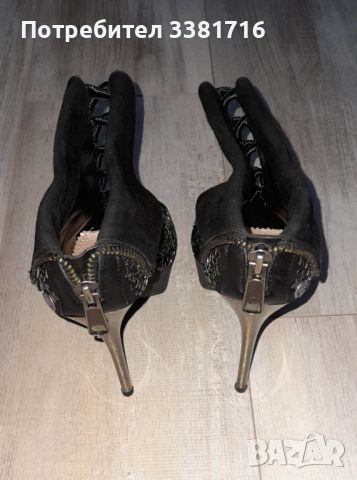 Естествена кожа естравагантни сандали  Jean-Michel Cazabat  , снимка 4 - Сандали - 46212173