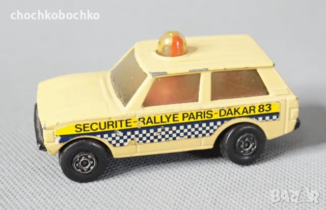 MATCHBOX POLICE Patrol Стара Метална играчка модел джип, снимка 1 - Колекции - 47757455