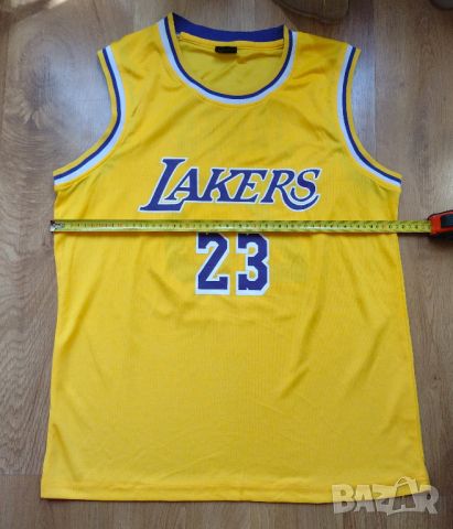 NBA LA / Los Angeles Lakers , Lebron James #23 - баскетболен потник, снимка 8 - Спортни дрехи, екипи - 46625635