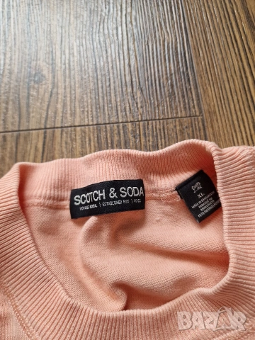 Страхотен мъжки пуловер SCOTCH & SODA, размер XL , снимка 5 - Пуловери - 53061552