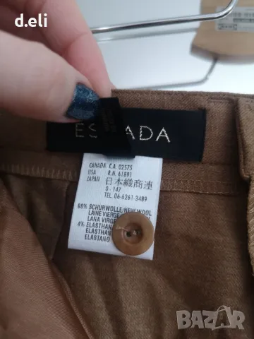 ESCADA Original  Size L-XL Два панталона от Вълна, снимка 4 - Панталони - 48509368