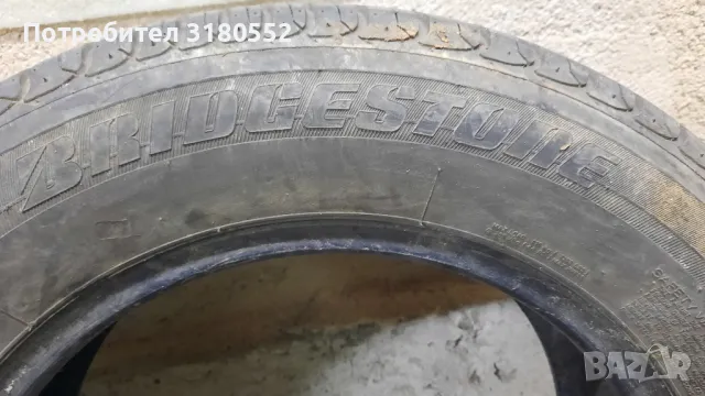 Bridgestone-195/65/15-лятна гума, снимка 1 - Гуми и джанти - 47647851