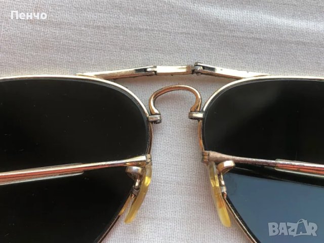 стари слънчеви очила "Ray-Ban" Aviator - ОРИГИНАЛ, снимка 4 - Антикварни и старинни предмети - 46997852