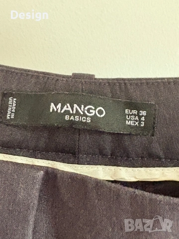 Дамски официален панталон Mango, снимка 2 - Панталони - 54030882
