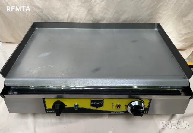 Професионална Електрическа Скарa Стоманена Плоча Гладкa , 70 См