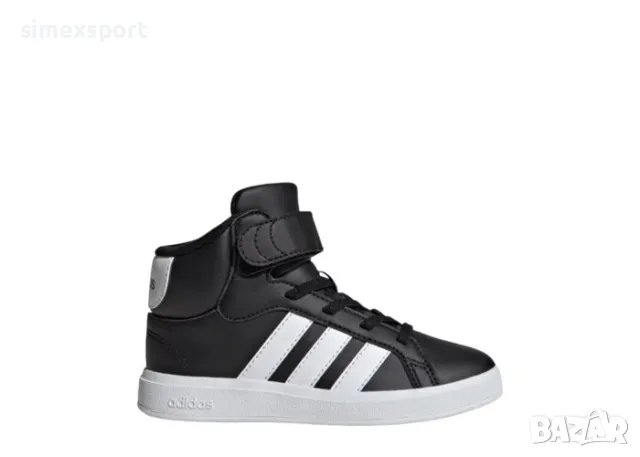 ДЕТСКИ КЕЦОВЕ ADIDAS GRAND COURT MID K, снимка 3 - Детски маратонки - 47188010