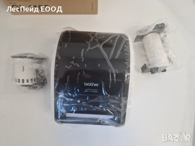 Термопринтер Brother QL-1100C, 300x300 dpi, бял, USB 2.0, снимка 3 - Принтери, копири, скенери - 51973845