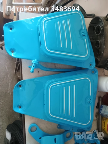 Боядисване и линиране на ретро мотоциклети, снимка 10 - Части - 52789398