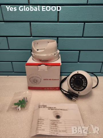 WESTSHINE 5MP Сигурностна AHD Камера, 2.7mm-13.5mm Варифокален Обектив, снимка 1