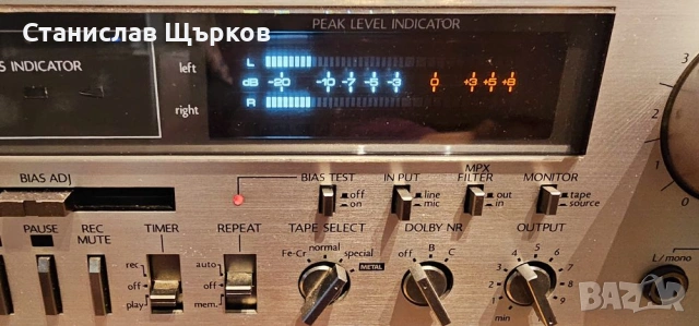 Mitsubishi DT-35 3 Head Stereo Cassette Deck, снимка 2 - Декове - 53753234