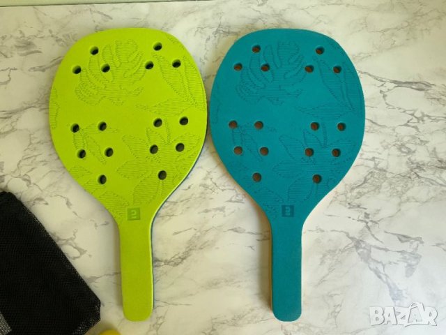 Комплект ракети за плажен тенис foam racket, снимка 3 - Тенис - 46098575