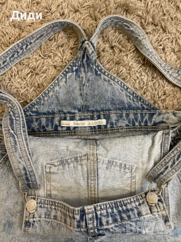 Дамски дънков гащеризон, снимка 3 - Гащеризони - 52560627