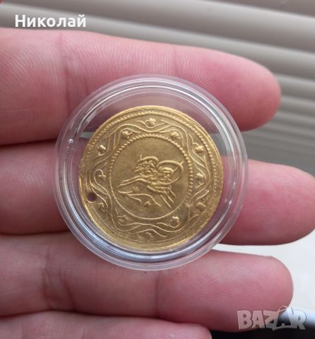 Златна монета Османска Империя, снимка 2 - Нумизматика и бонистика - 46347764