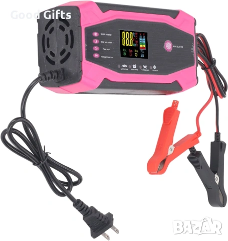 SMART Интелигентно Зарядно за Акумулатор 12V/10A – Мощност и Импулсен Ремонт, снимка 7 - Аксесоари и консумативи - 53369410