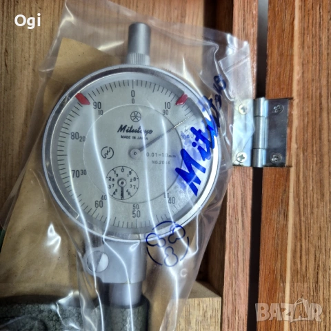 Микрометър MITUTOYO 75-100, снимка 3 - Стругове - 45596637