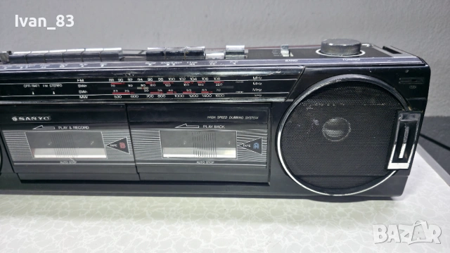 Радиокасетофон Sanyo m w700k, снимка 5 - Радиокасетофони, транзистори - 53948822