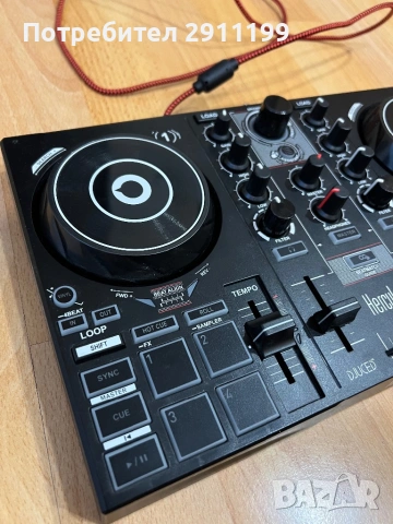 DJ контролер / микс пулт Hercules, снимка 4 - Ресийвъри, усилватели, смесителни пултове - 53828596