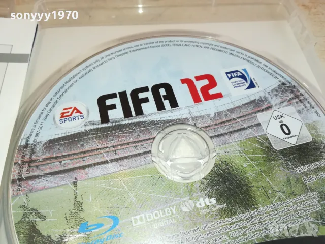 SONY PS3 GAME-FIFA 12 1201251549, снимка 5 - Игри за PlayStation - 48652248