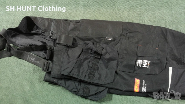HELLY HANSEN 71414 Chelsea Shell Pant Work Wear размер 52 / L работен полугащеризон W2-2, снимка 4 - Панталони - 52026464