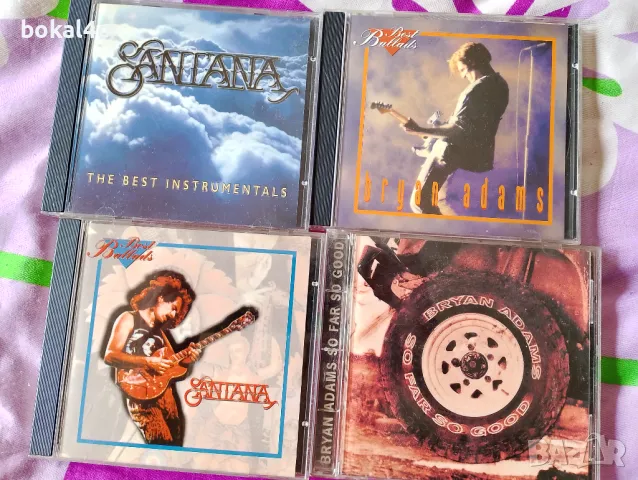 Santana,  Bryan Adams, снимка 1 - CD дискове - 37628173