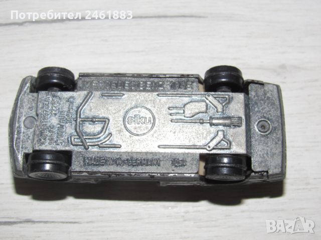 1/55 Siku made in Germany Mercedes 190 E, снимка 3 - Колекции - 46085264