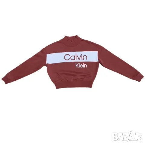 Оригинална дамска блуза Calvin Klein | S размер, снимка 4 - Блузи с дълъг ръкав и пуловери - 47099187