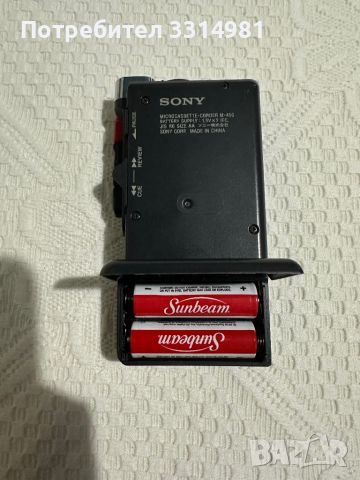 Sony Microcassette-Corder M-450, снимка 2 - Аудиосистеми - 45562908