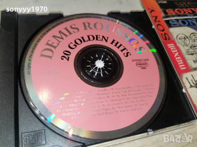 DEMIS ROUSSOS CD 3001261852, снимка 3 - CD дискове - 53287347