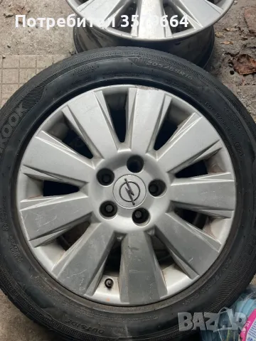 Джанти опел 16, Opel 5x110, снимка 2 - Гуми и джанти - 49039542