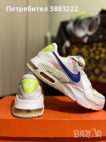 Nike Air Max 90 Excee White Pink Indigo 2021, снимка 2 - Маратонки - 50323701