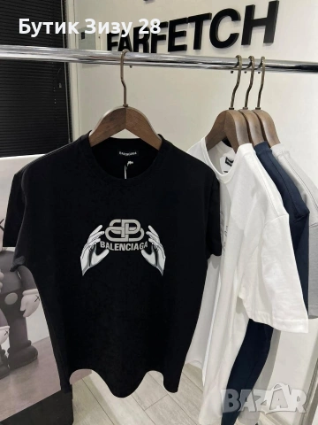 Мъжки тениски Balenciaga , снимка 5 - Тениски - 54256391