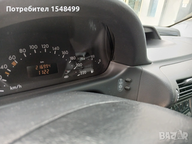Mercedes Vaneo 1.6 benzin 7 местен, снимка 14 - Автомобили и джипове - 53192374