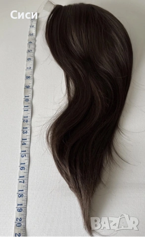 Перука hsir topper, снимка 8 - Аксесоари за коса - 53742289