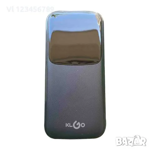 10 000 mAh Power Bank KLGO KP-83,с дисплей, с 4 вгр.кабела, снимка 2 - Външни батерии - 48030077