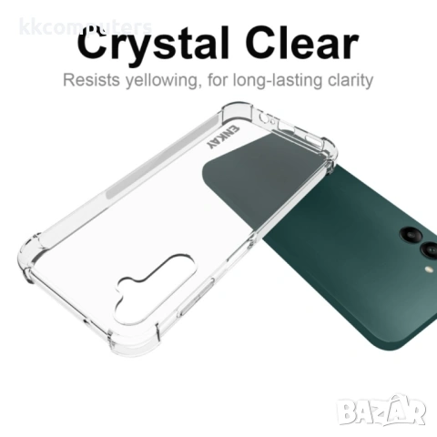 Samsung Galaxy A14 5G ENKAY Силиконов Калъф и Протектор, снимка 3 - Калъфи, кейсове - 53879025