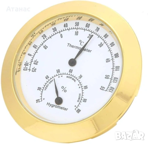 Термометър-хигрометър 2в1 - За музикални инструменти и пури, снимка 4 - Други - 53427463