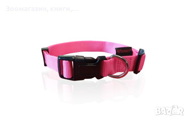 Нашийник за куче XS, M и L - Pet Interest Plain Line Collars Pink Colors, снимка 1 - За кучета - 46198942