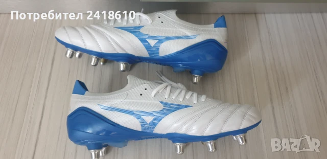 Mizuno Morelia Neo 4 Elite Мens Size 42.5 / 26.5 см. НОВО! ОРИГИНАЛ! Бутонки!, снимка 9 - Спортни обувки - 50939309