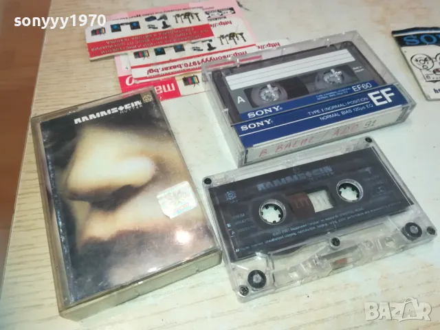 RAMMSTEIN MUTTER COPY TO SONY TAPE 0711240806, снимка 1 - Аудио касети - 47872216