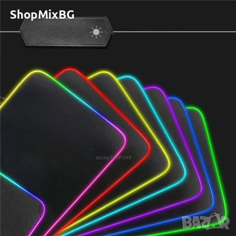 Осветителна RGB подложка за клавиатура , снимка 2 - Други - 53504938