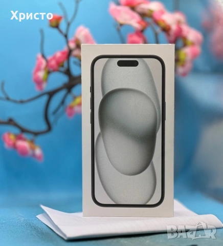 НОВ!!! Apple iPhone 15, 128GB, 5G, Black + подарък оригинален адаптер Apple , снимка 4 - Apple iPhone - 53530990